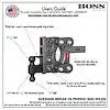 GEN-Y HITCH GH-1024 THE BOSS TORSION-FLEX 2' SHANK 5' D