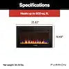 30 INCH BUILTIN ELECTRIC FIREPLACE