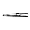 Putco 48855 - Boss Nylon Lockers Side Bed Rail Stainless Steel 2.5 in. Dia. Pair