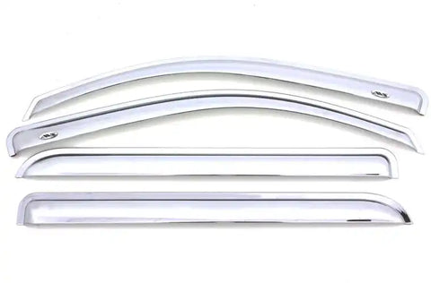 Auto Ventshade (AVS) 684975 - Ventvisor Deflector Chrome Outside Mount 4 pc.