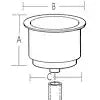 STAINLESS STEEL CUP HOLDER
