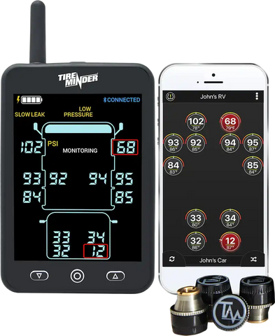 TIREMINDER A1AS WITH 4 TRANSMITTERS