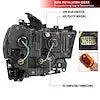 2500 3500 OE HALOGEN HEADLIGHTS WIT