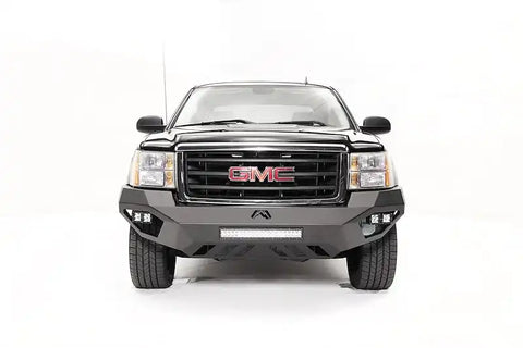 Fab Fours CS07-D2051-1 - Vengeance Front Bumper 2 Stage Black Powder Coated w/o Guard