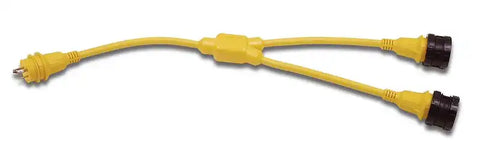 Y ADAPTER WITH TWO 30A 125V LOCKING
