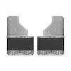Putco 78403 - Mud Skins Flaps Brushed Stainless Features Hex Shield Solid