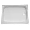 WHITE 24X46 SHOWR PAN SPK