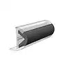 FLEXIBLE RUB RAIL INSERT KIT  BLACK
