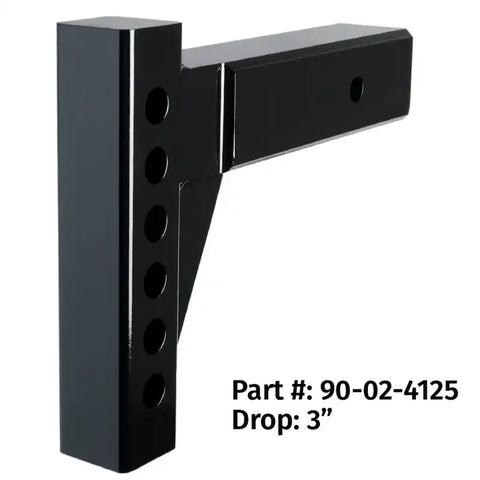 2-1/2' RECEIVER T-SHANK 3' DROP/7'