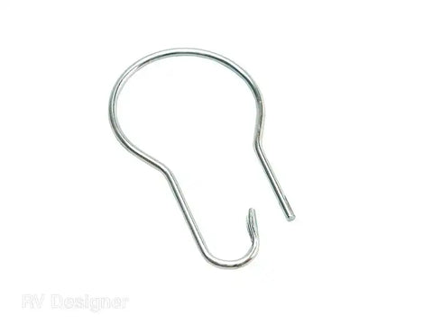 12PK METAL SHOWER CURTAIN