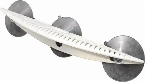 ATTWOOD MARI 11848-4 HOOK & LURE RACK 12' WHT.
