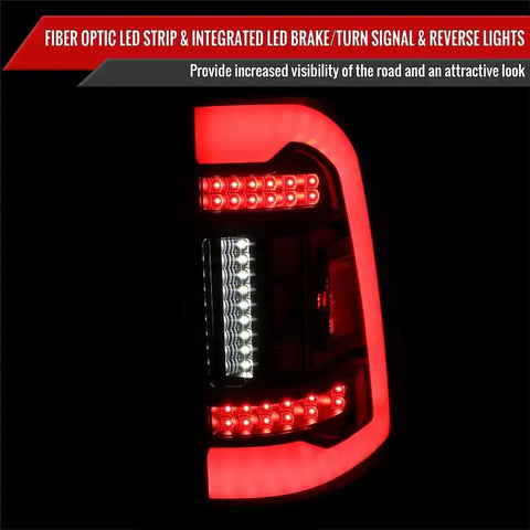 Spec-D Tuning LT-RAM1915JMLED-TM Tail Light Assembly LED Clear Lens