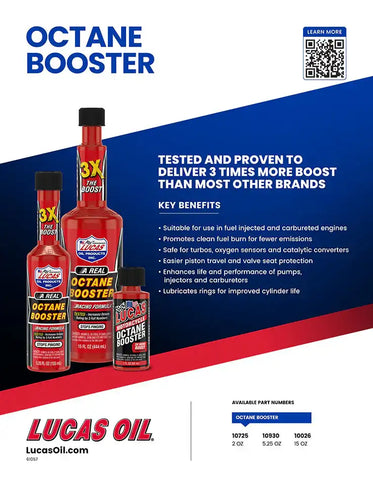 Lucas Oil 10026 Octane Booster