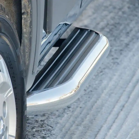 LUVERNE 575100-570747 - MegaStep 6-1/2 x 36", 100 Aluminum Running Boards, Select Sprinter 2500, 3500