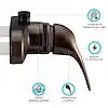 DURA FAUCET DF-SA150-ORB SINGLE LEVER RV SHOWER