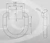 5/8'FORGED D-RING W/WELD-