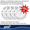 COAST2COAST IWC55316S WC 11-17 QUEST 10 SPK 16' SILVER