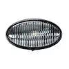 LED  BW OVL PRCH LITE W/SW BLK-CLR
