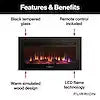 40 INCH BUILTIN ELECTRICAL FIREPLA