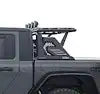 Black Horse Off Road AR2-07BA3-PLFB - Armour II Roll Bar W/Basket Kit