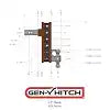 GH-1723 MEGA-DUTY 3' SHANK 6' DROP 3.5K TW