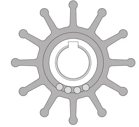 JOHNSON PUMP 09-701B-1 IMPELLER KIT SHERWOOD 09959K MC 97