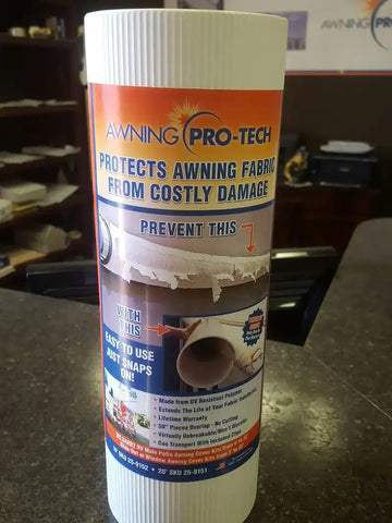 AWNING PRO 5743UV-SAMPLE 12'SMPL PC RV MAIN PAT CVR RETL DIS