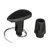 ATTWOOD MARI 910T2PB-7 ASM-TD BASE  BLK  2 PIN