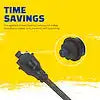 MOOG ES3488 TIE ROD END SLVERAD 99-01