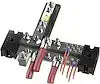 BLUE SEA 1990-BSS POWERBAR1000 8 X 3/8 STUD W/ CVR