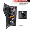 TAIL LIGHTS- ALL BLACK HOUSING WITH