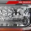 SPEC-D TUNIN 2LH-F25008-RS SUPERDUTY CHROME EURO HEADLIGHTS