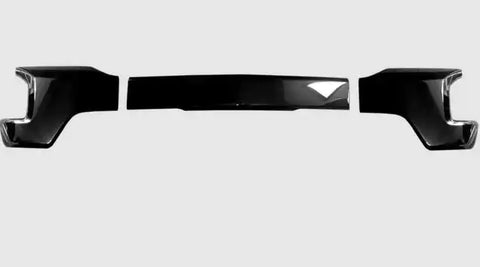 GLOSS BLACK BUMPER OVERLAY NO SENSO