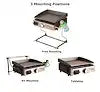 FLAT TOP PORTABLE PROPANE CAST IRON