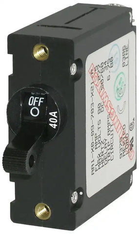 CIRCUIT BREAKER AA1TOGGLE 40A BLK
