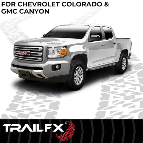 TrailFX AL6001B Running Board TrailFX A6 Series Crew Cab 15-24 Chevy Colorado/GMC Canyon