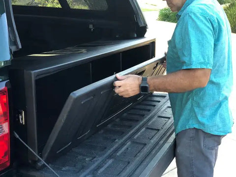 eCoological ABSA02 REAR MOUNTED TRUCK BED CARGO BOX
