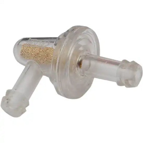 HELIX RACING 118-9004 FUEL FILTER  90 DEGREE  1/4' (6MM)