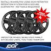 COAST2COAST IWCIMP76GBLK WS 07-18 WRANGLER GL BK 16' 5 SPK
