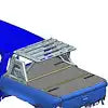 Black Horse Off Road AR2-07BA3-PLFB - Armour II Roll Bar W/Basket Kit