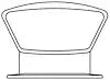 SEA DOG 727130-3 3'PVC LOW PROFILE PREMIUM COWL
