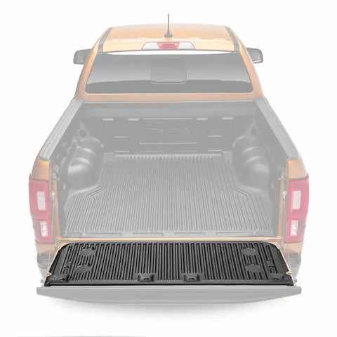 TrailFX RFR19TG - Direct-Fit Covers Tailgate Lip Black High Density Polyethylene