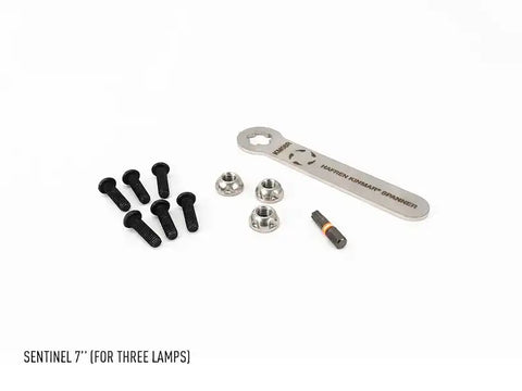 ANTI-THEFT KIT - 0S7 - FOR 3 LAMPS