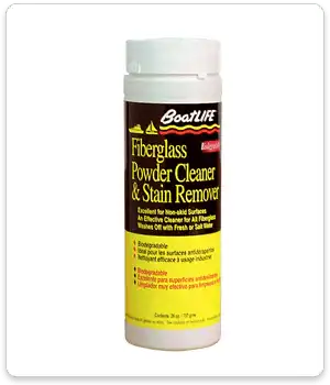 FIBERGLASS POWDER. CLEANER 26 OZ.