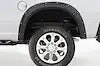 Bushwacker 20146-02 - Pocket/Rivet Style Fender Flares Black Smooth Finish 2-Piece Rear