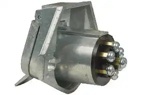 POLLAK 11-785P 7-WAY SOCKET WITH REAR TH