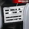 LED RIM PROJECTOR HEADLIGHTS BLACK