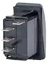 SWITCH CONTURA2 SPDT (ON)-OFF-ON BL