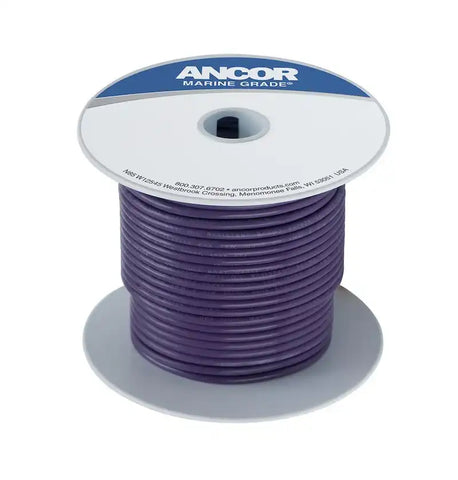 100' #14 PURPLE TINNED COPPER