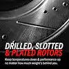 POWERSTOP AR85213XPR DRILLEDSLOTTED ROTOR PAIR